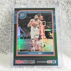 5/$20 Mint 2024/25 NBA Hoops Isaiah Joe Green Rainbow NBA Card 19!!